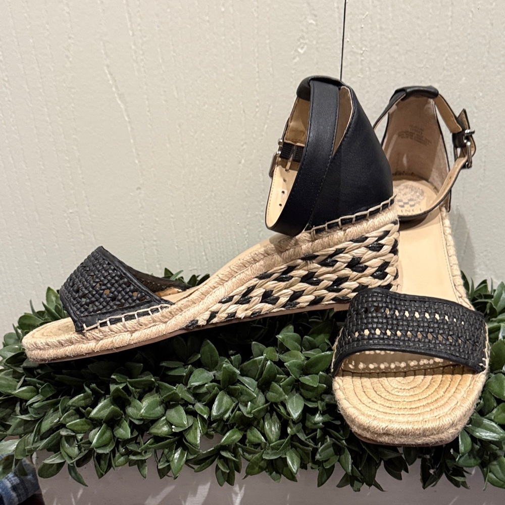 Vince Camuto Jellisa Espadrille Sandal with Ankle Strap Size 11
